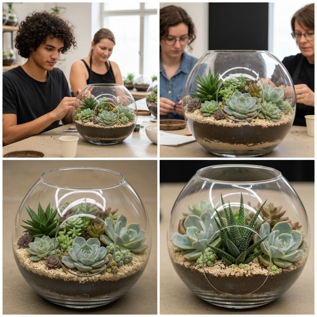 Diseño de Terarios y Mini Jardines